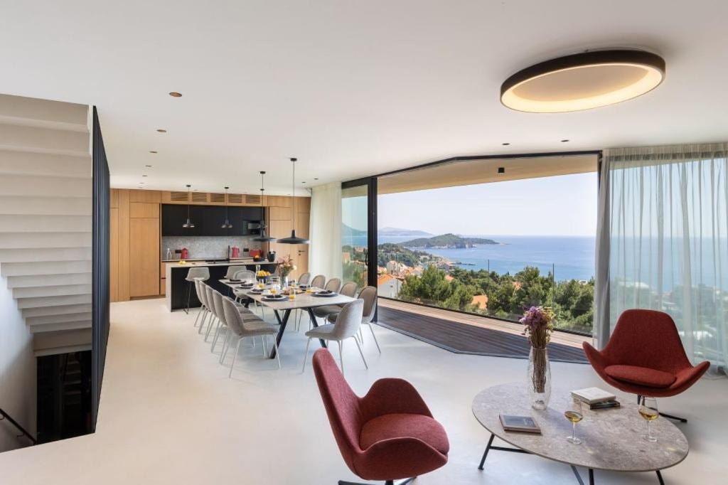 Modern In With Infinity Rooftop Pool Villa Dubrovnik